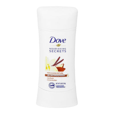Dove - Advanced Care - Vanilla &amp; Cocoa Butter - Antiperspirant - Deodorant Stick - 2.60 oz (76gm)