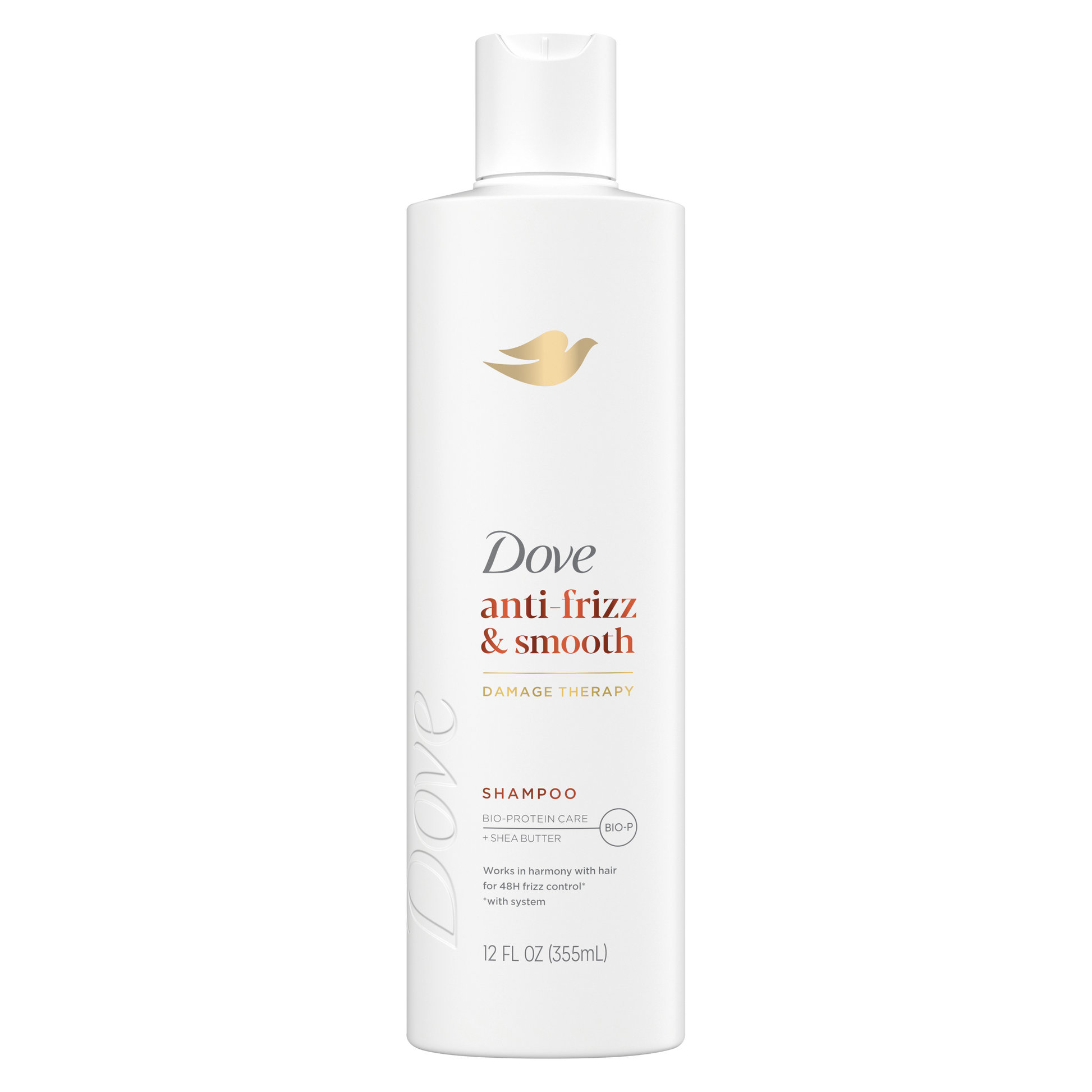 Dove - Damage Therapy - Anti Frizz & Smooth - Shampoo - 355ML (12 oz)