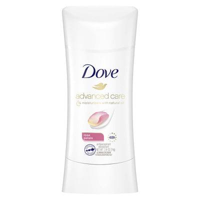 Dove Beauty - Advanced Care - Rose Petals - 48-Hour Women's Antiperspirant - Deodorant - 2.6oz (76gm)