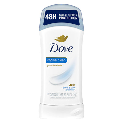 Dove Sensitive - Anti-Perspirant - Deodorant Stick - Invisible Solid Original Clean - 2.60 oz (76gm)