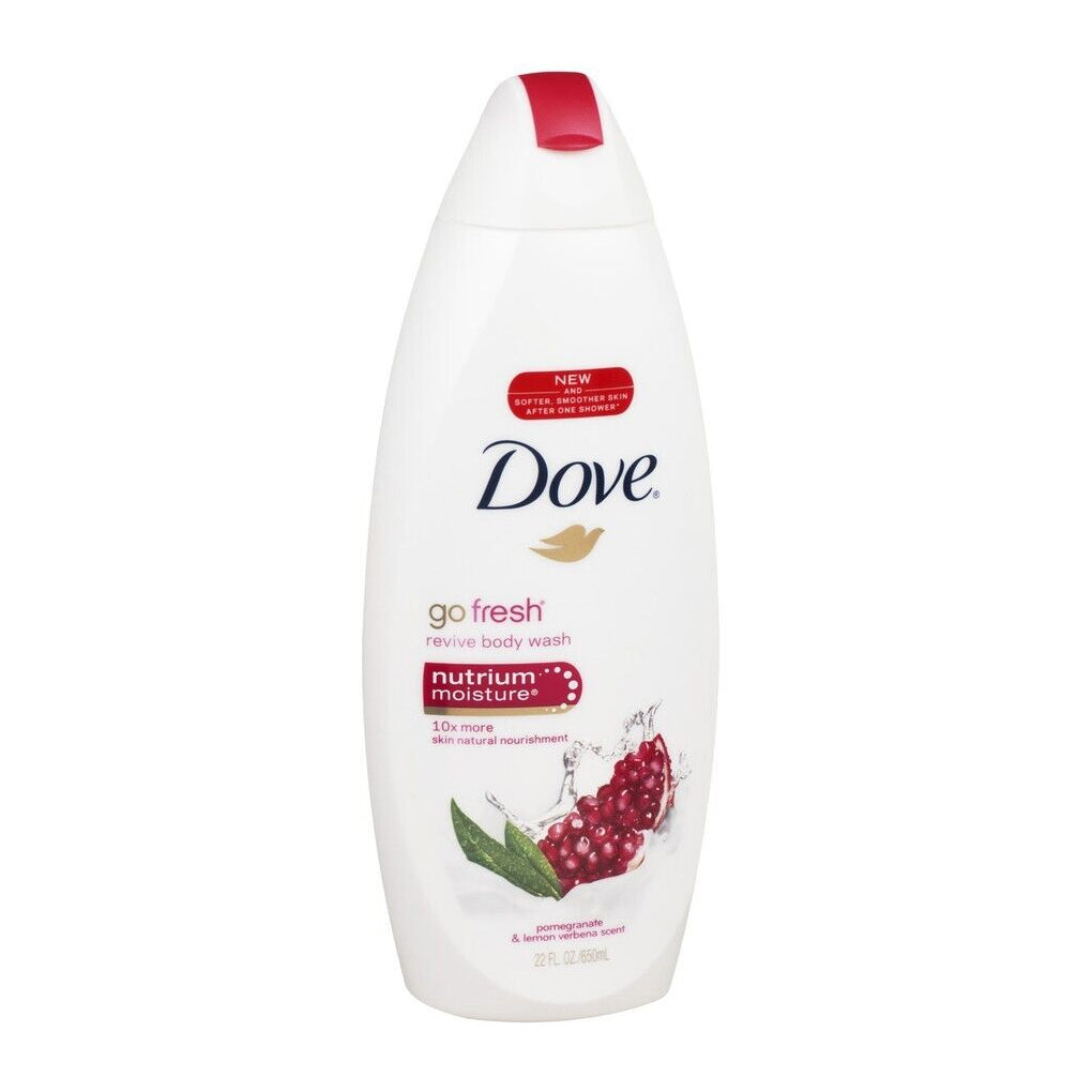 Dove - Go Fresh - Body Wash - Pomegranate & Lemon Verbena - 200ML