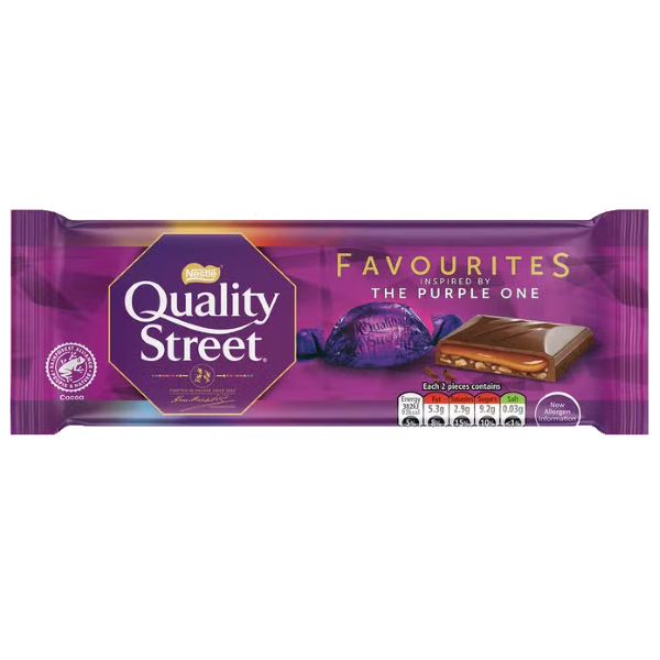 Nestle - Quality Street Chocolates - Bar - Purely Purple - 88gm