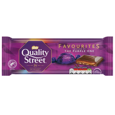 Nestle - Quality Street Chocolates - Bar - Purely Purple - 88gm