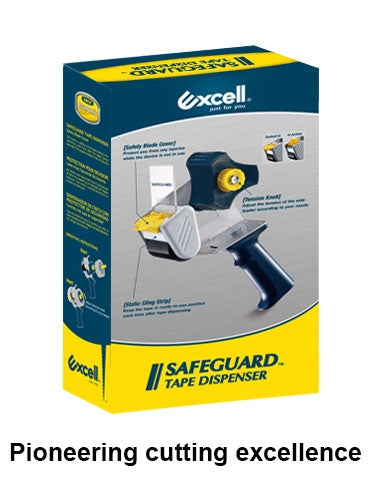 Excell - Packing Tape Dispenser - 2" - EC-233 (2" wide, 3" core, economic item)