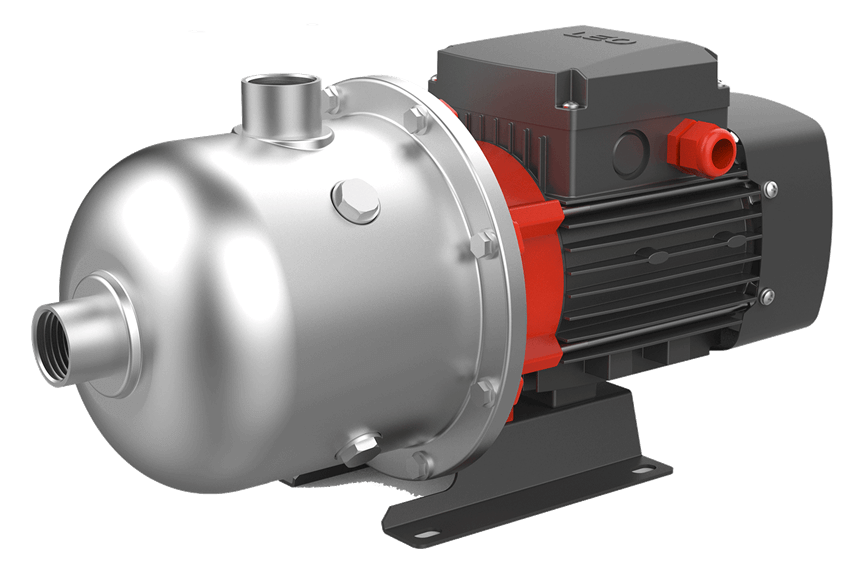 LEO - EDH Series - Stainless Steel Horizontal Multistage Pump - (1.0HP to 3.0HP)