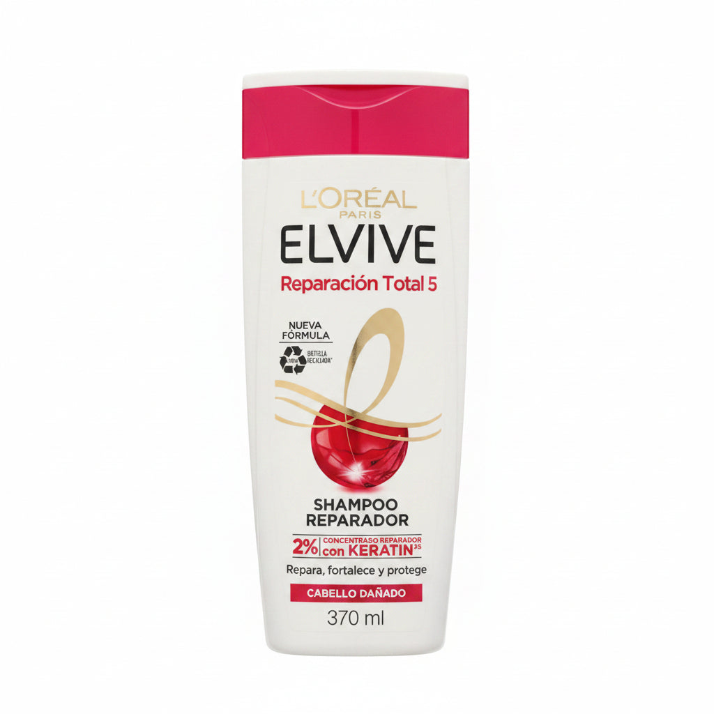 L'OREAL Paris - ELVIVE - Total Repair 5 - REPAIRING SHAMPOO - 370 ml