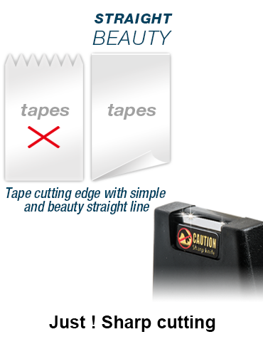 Excell - Office Stationary - Tape Dispenser & Cutter - ET-19125 (1" wide, 1"&3" dualcore)