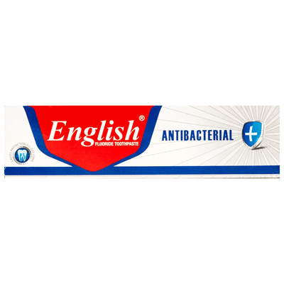 English Antibacterial Toothpaste - Medium Cavity Protection & Fresh Breath - Pack of 12 | Jodiabaazar.com