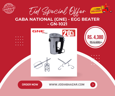 Eid Special Offer - Gaba National (GNE) - Egg Beater - GN-1021