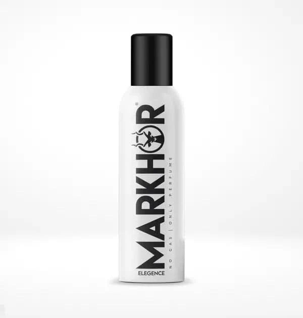 Markhor Body Spray Elegance (Non-gas) - 120ml Long Lasting Fragrance (Non-Gas) - Pack of 12 | Jodiabaazar.com