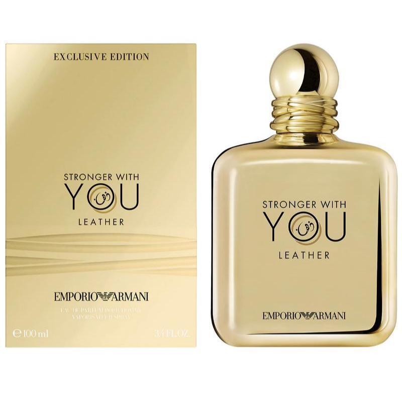 Emporio Armani - Stronger With You - Leather - Pour Homme - Eau De Parfum - Fragrance - For Men - 100ml