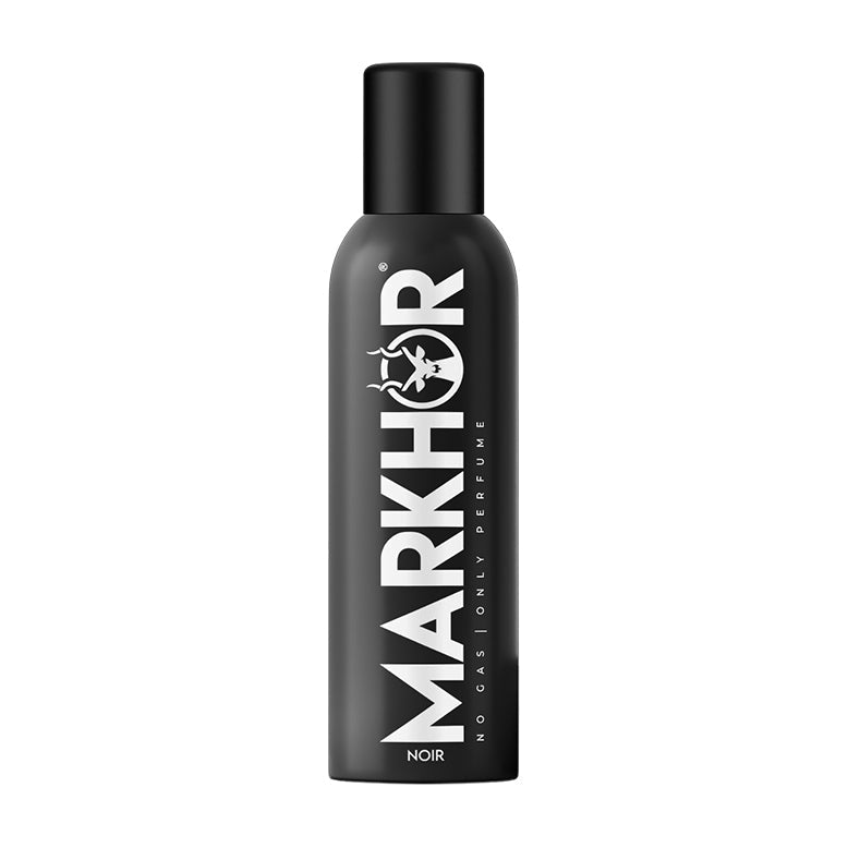 Markhor Body Spray Noir (Non-gas) - 120ml Long Lasting Fragrance (Non-Gas) - Pack of 12 | Jodiabaazar.com