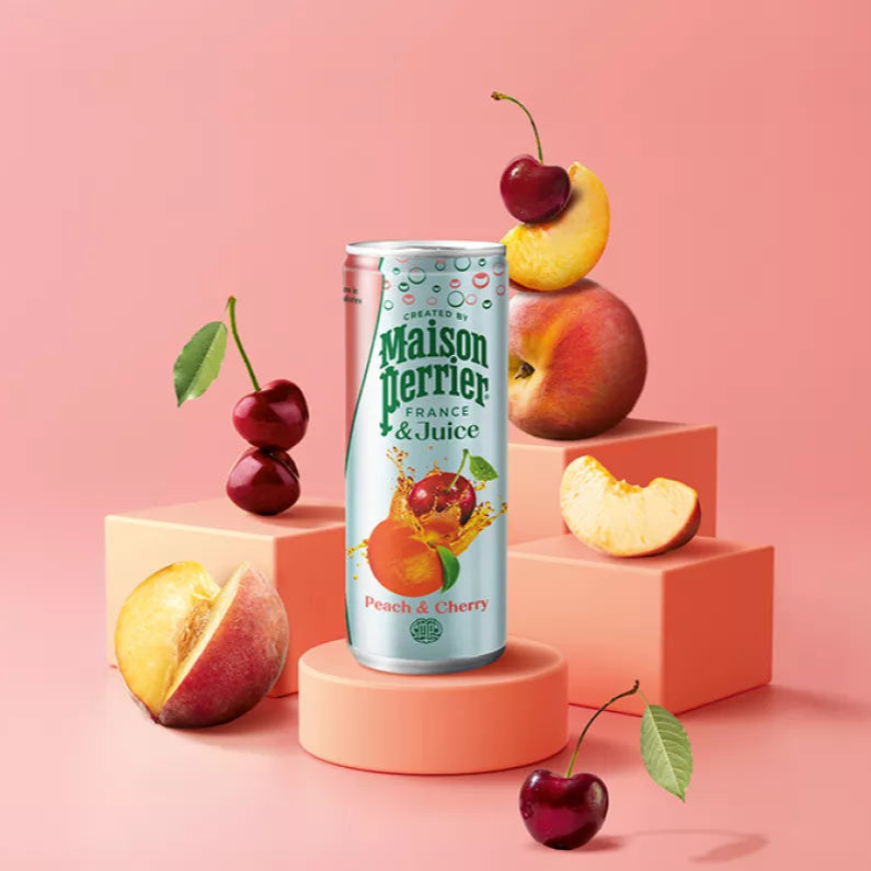 Maison Perrier - MAGNETIC PEACH & CHERRY JUICE - 250ml