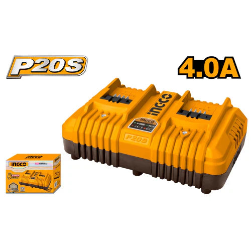 INGCO -  P20S battery charger 20V FCLI2034