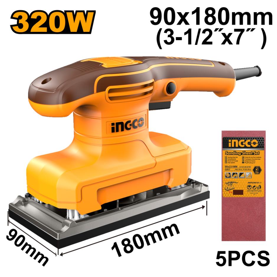 INGCO -  Finishing sander 320w FS3216