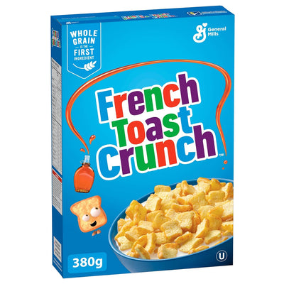 General Mills - French Toast Crunch - Cinnamon + Maple - Breakfast Cereal - 380g