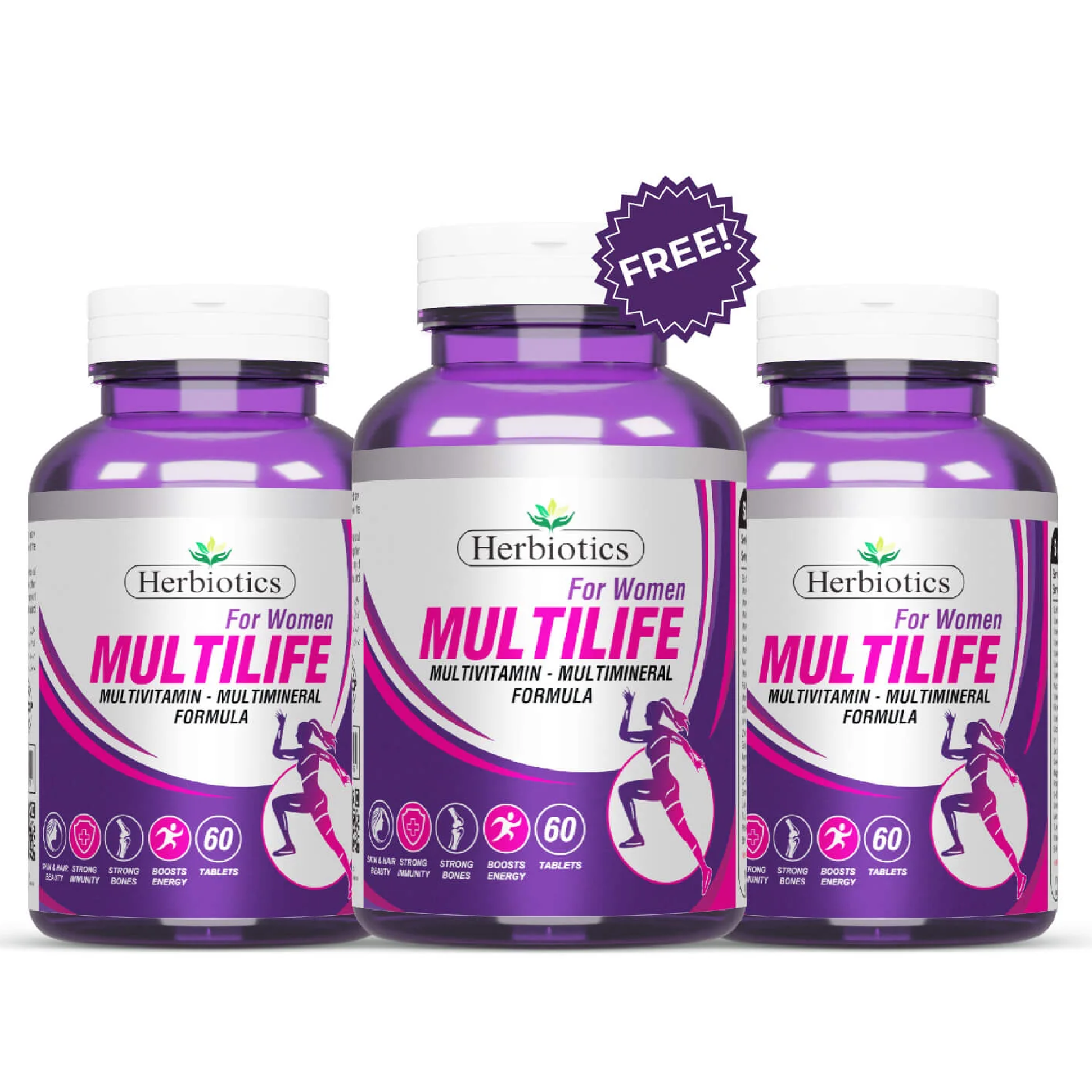 Herbiotics - Women's Wellness Packs - Bundle - Set - Female Health