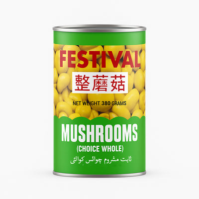 Festival - Mushrooms - Whole Mushrooms - 370 gm