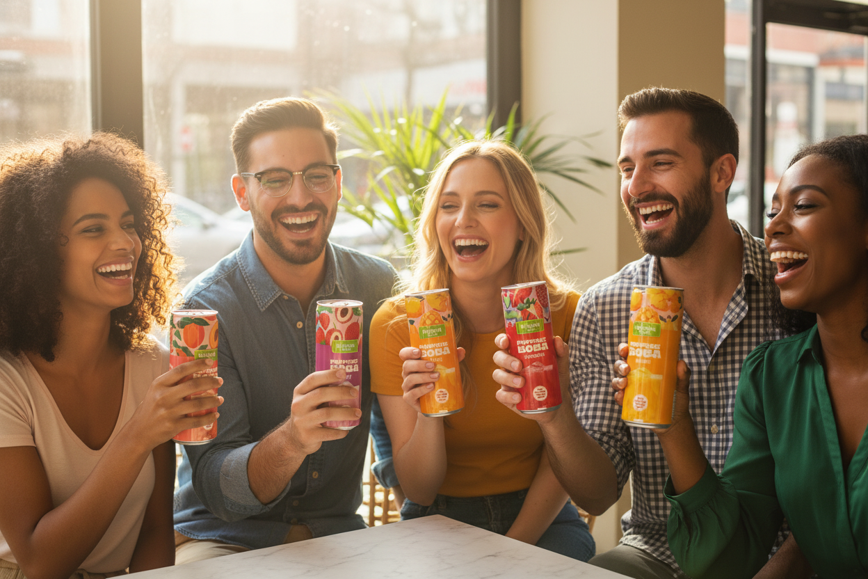 Arizona Fields - Popping Boba - 250ML - Lychee - 24 Can (1 Tray) - With Delicious Popping Boba