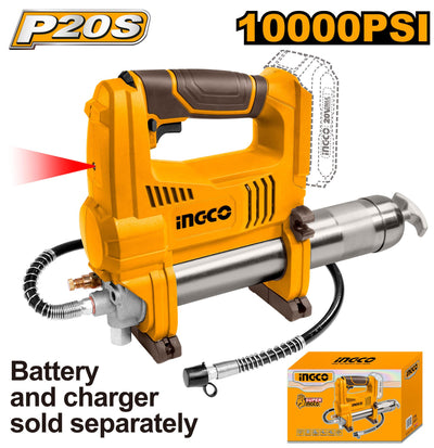 INGCO -  Cordless grease gun 20v GGLI2010