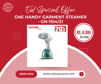Eid Special Offer - Gaba National (GNE) - Handy Garment Steamer - GN-1154/21
