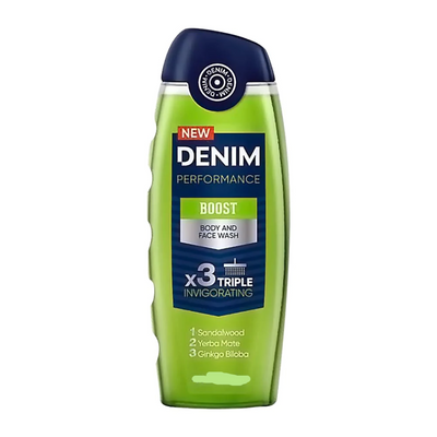 Denim - Performance - Body & Face Wash - Boost - 250ML