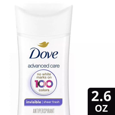 
Dove Beauty - Advanced Care - Sheer Fresh - 72-Hour Women's Antiperspirant - Deodorant - 2.6oz (76gm) | Jodiabaazar.com