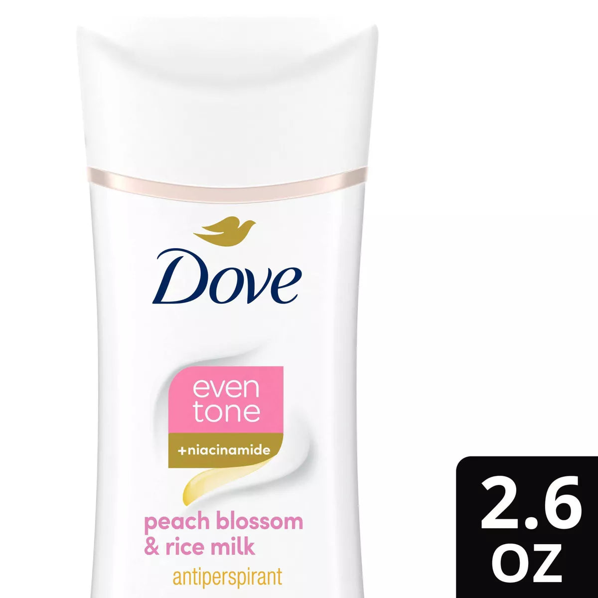 Dove Beauty - Even Tone - Rejuvenating Blossom & Rice Milk - 48-Hour Women's Antiperspirant - Deodorant Stick - 2.6oz (76g) | Jodiabaazar.com