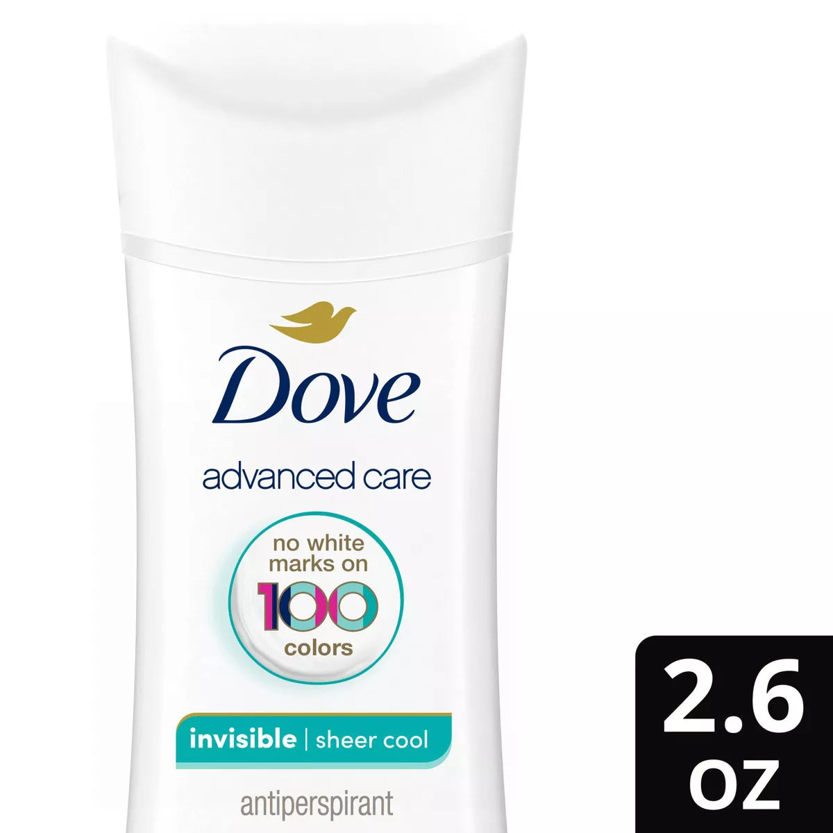 Dove Beauty - Advanced Care - Sheer Cool - 72-Hour Women's Antiperspirant - Deodorant - 2.6oz (76gm) | Jodiabaazar.com