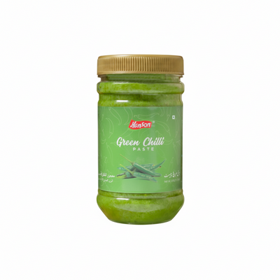 Hanson - GREEN CHILI PASTE - Pet Jar - 330gm