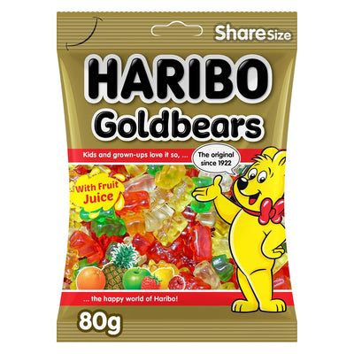 HARIBO - Gold Bears - 80gm - 36 CT