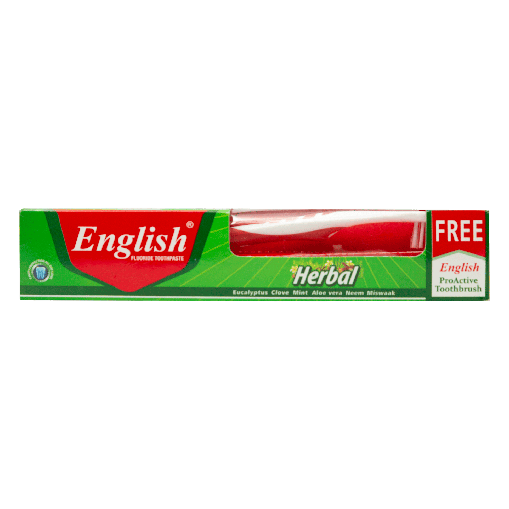 English Herbal Toothpaste - Brush Cavity Protection & Fresh Breath - Single Pack | Jodiabaazar.com