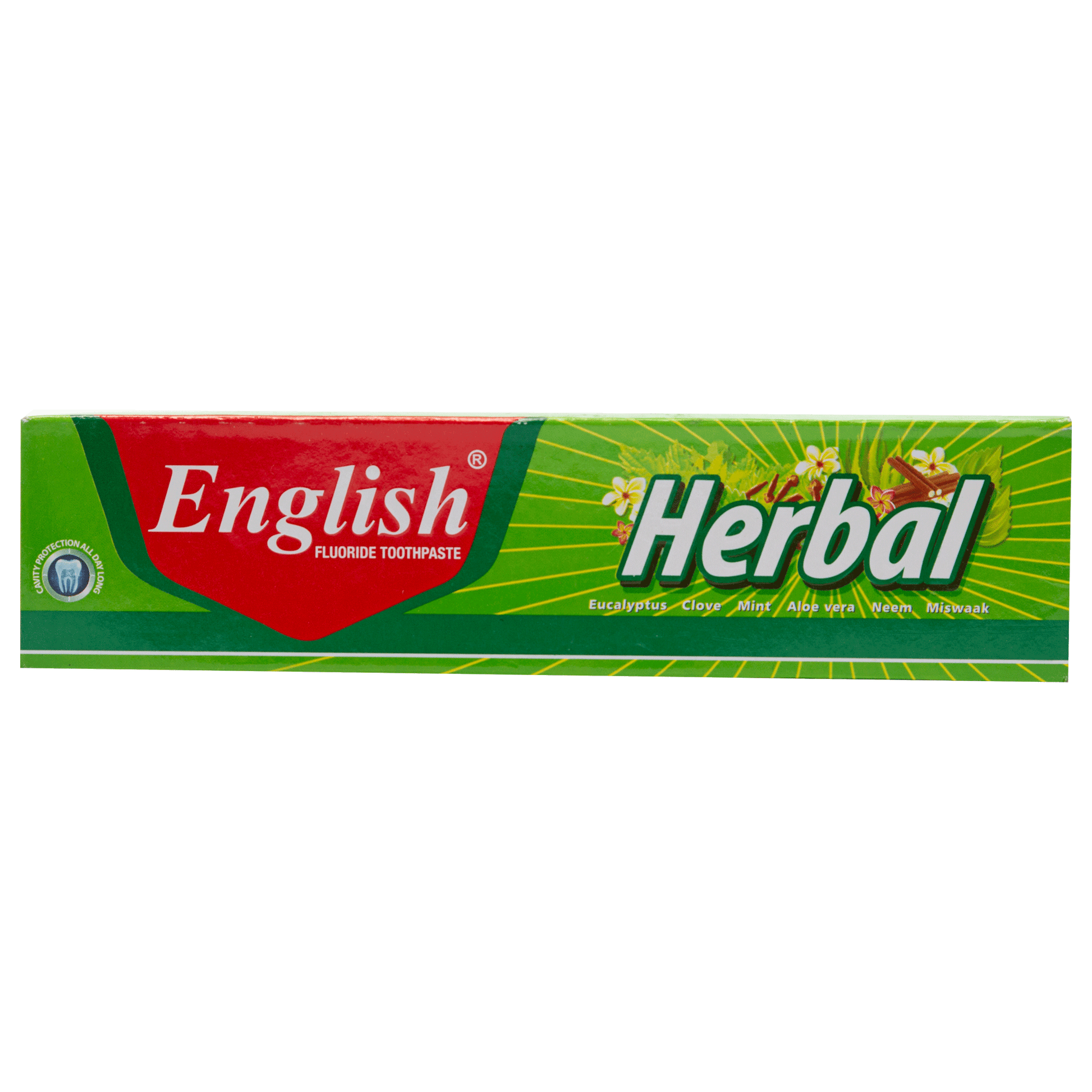 English Herbal Toothpaste - Large Cavity Protection & Fresh Breath - Single Pack | Jodiabaazar.com