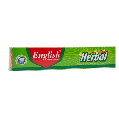 English Herbal Toothpaste - Saver Cavity Protection & Fresh Breath - Pack of 12 | Jodiabaazar.com