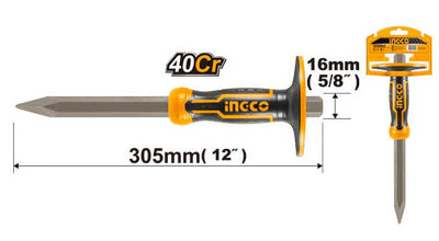INGCO -  Concrete chisel 4mm*16mm*305mm HCC850416
