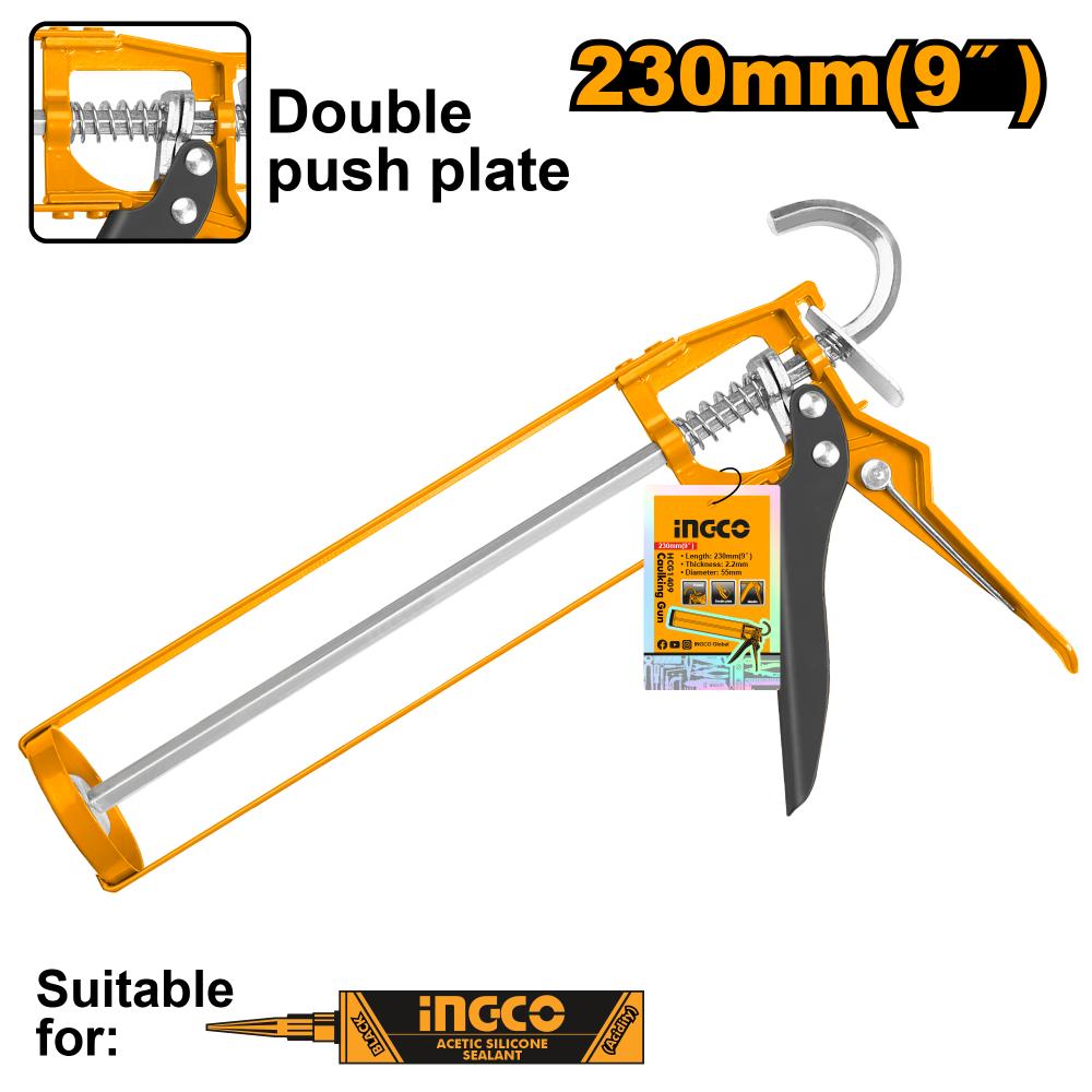 INGCO -  Caulking gun 9" HCG1409