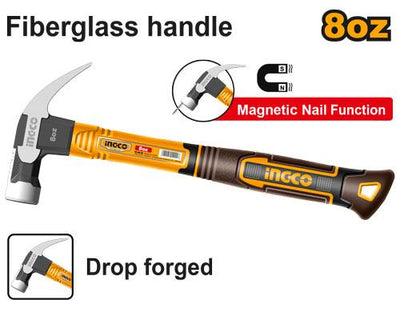 INGCO -  Claw hammer 8oz HCH81008