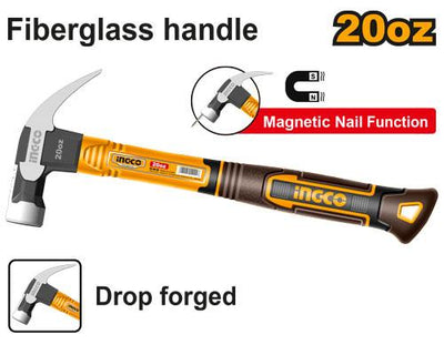 INGCO -  Claw hammer 20oz HCH81020