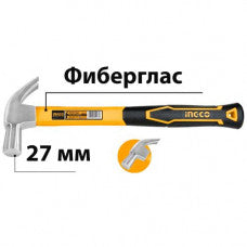 INGCO -  British Type Claw hammer 27mm HCH880227