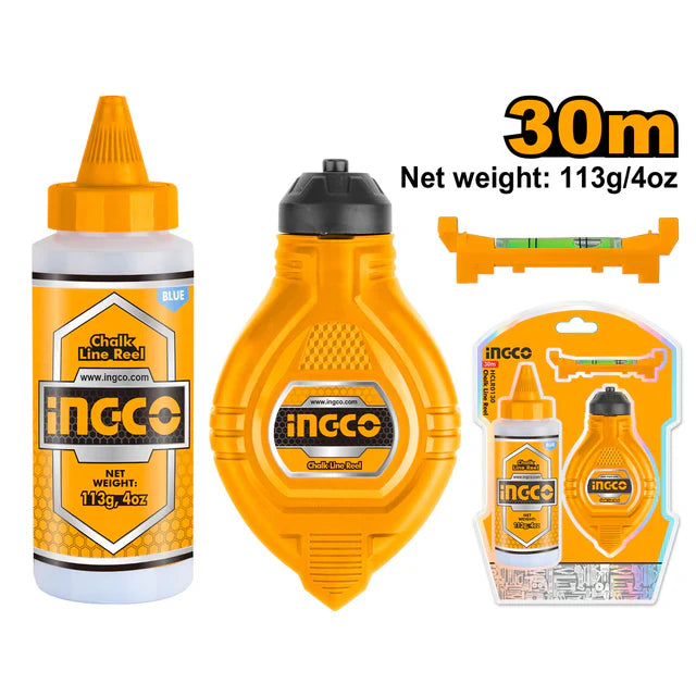 INGCO -  Chalk line reel 30m HCLR0130