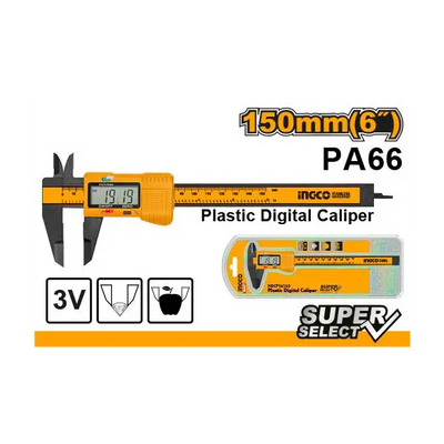INGCO -  Plastic Digital Caliper 150mm HDCP16150
