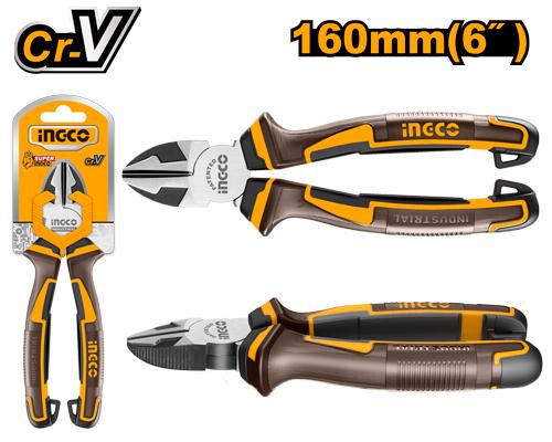 INGCO -  Diagonal cutting pliers 160mm HDCP28168