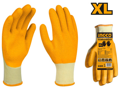 INGCO -  Latex gloves xl HGVL04-XL
