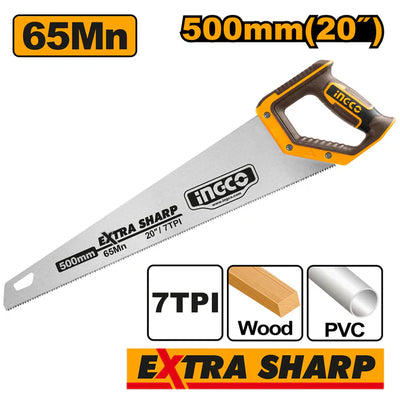 INGCO -  Hand saw 20" HHAS08500
