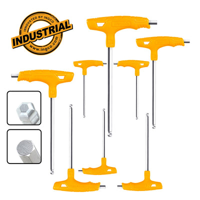 INGCO -  8 Pcs T-handle ball point hex wrench set  HHKT80828