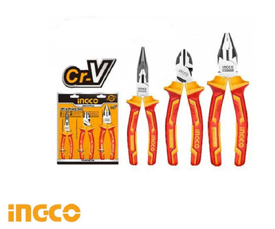 INGCO -  3 Pcs insulated pliers set  HIKPS28318