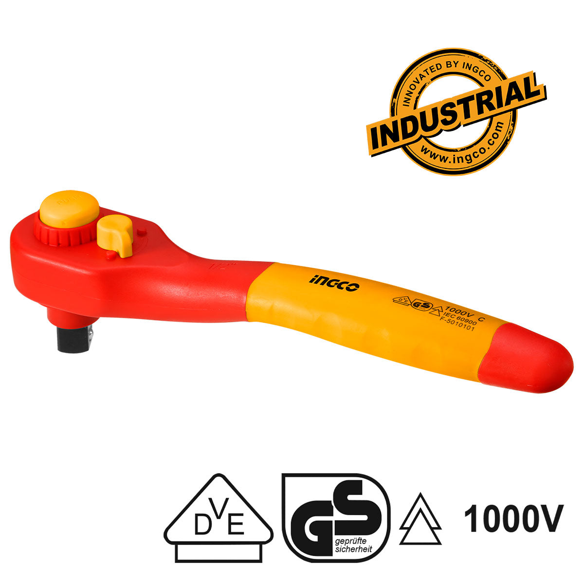 INGCO -  1/2" Insulated ratchet wrench  HIRTH121