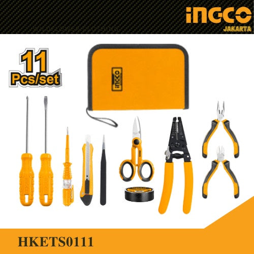 INGCO -  11Pcs  Electricians Tools Set  HKETS0111