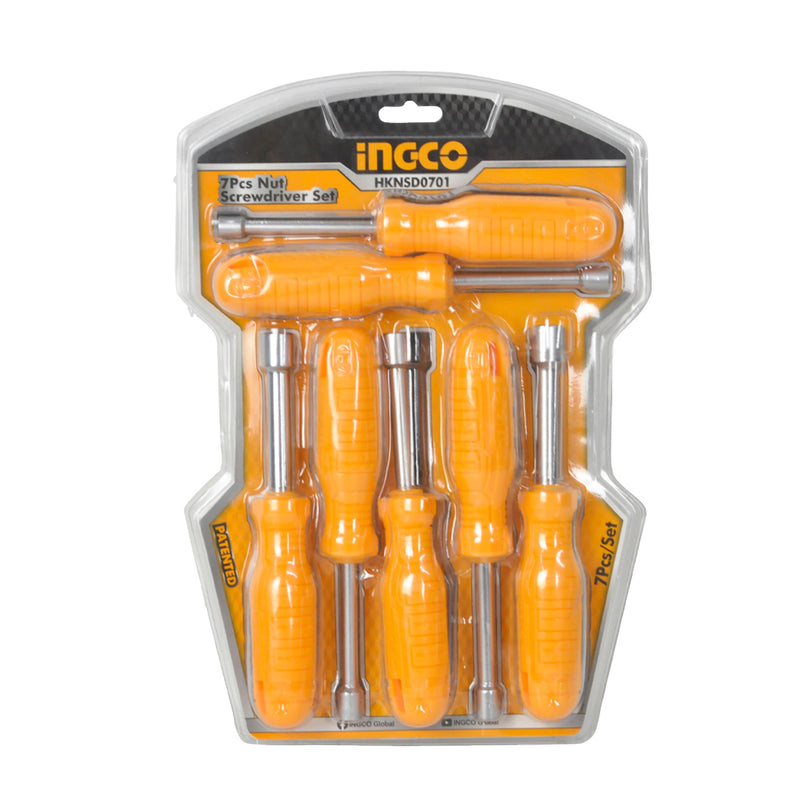 INGCO -  7Pcs Nut Screwdriver Set  HKNSD0701