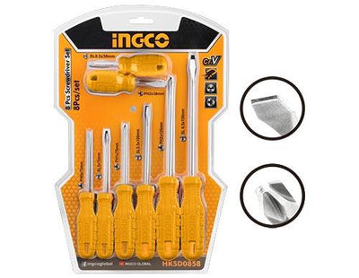 INGCO -  8 Pcs screwdriver set  HKSD0858